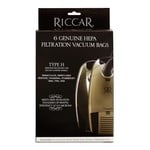 Riccar Riccar Type "H" HEPA Vacuum Bags - 6-Pack - RHH-6