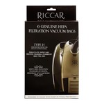 Riccar Riccar Type "H" HEPA Vacuum Bags - 6pk - RHH-6