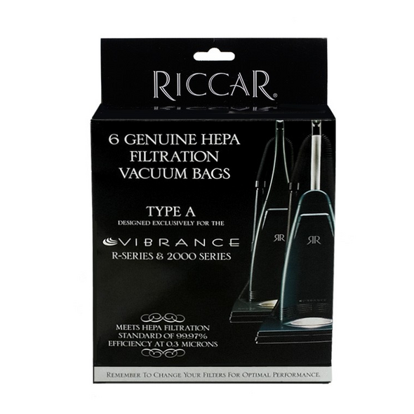 Riccar Riccar Type A Vibrance HEPA Vacuum Bags - 6-Pack