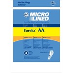 DVC Eureka Style "AA" Vacuum Bags - 3pk