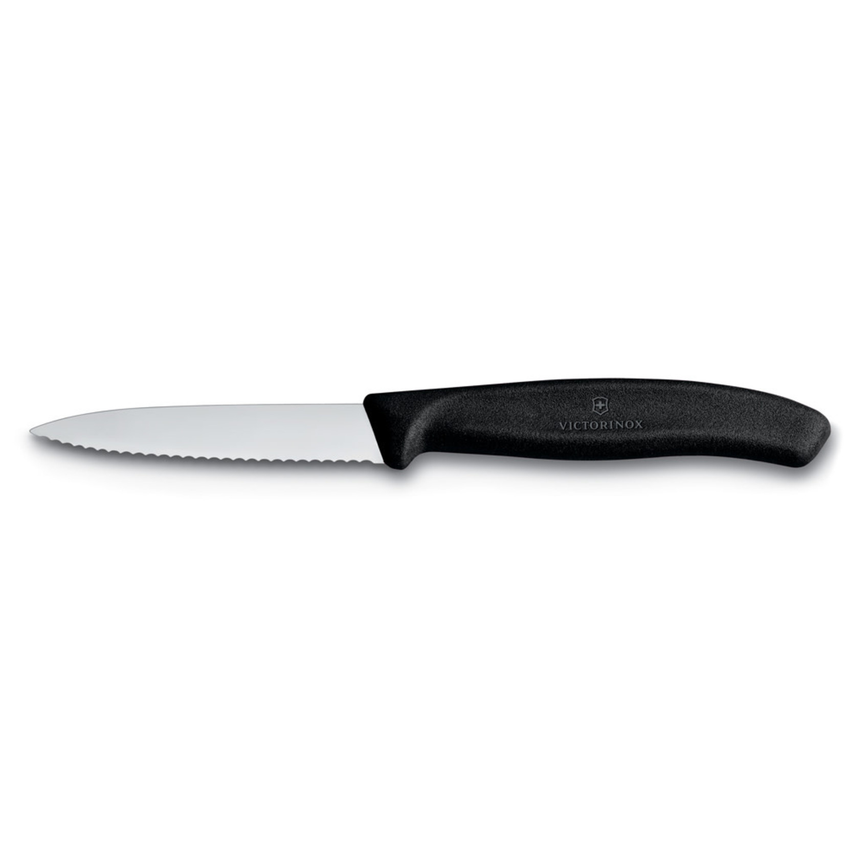 Victorinox Victorinox Scalloped 3.25" Paring Knife - Black