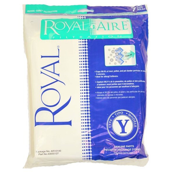 Royal Royal Style Y Royalaire Vacuum Bags - 7-Pack