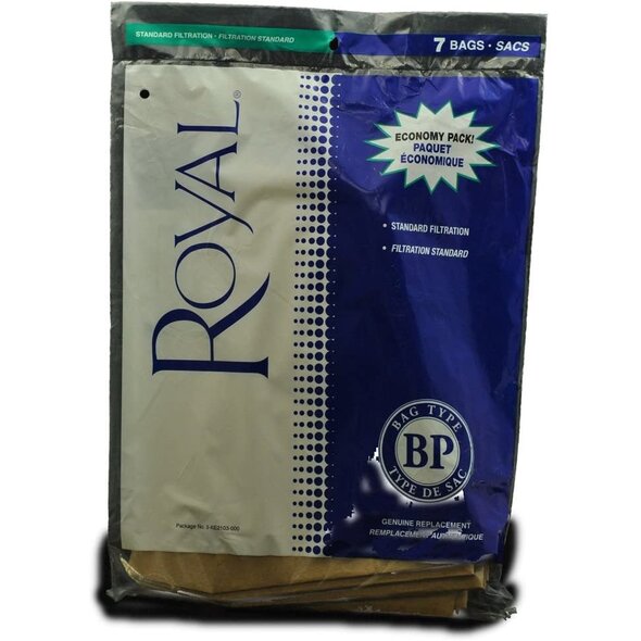 Hoover Hoover & Royal Style BP Backpack Vacuum Bags - 7-Pack