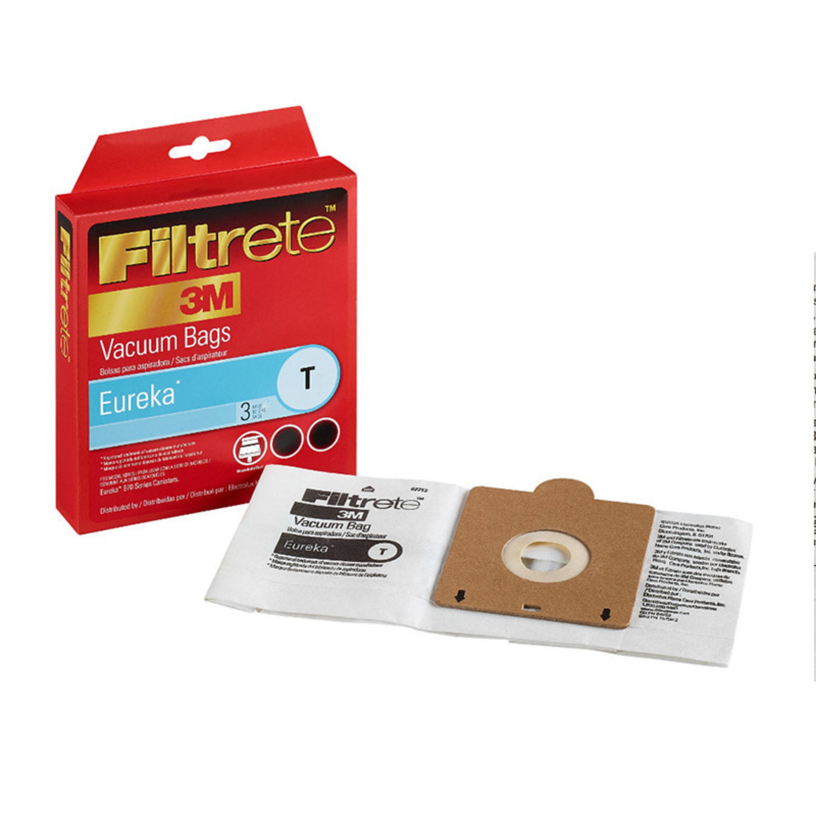 Filtrete Eureka Style "T" Allergen Vacuum Bags - 3pk