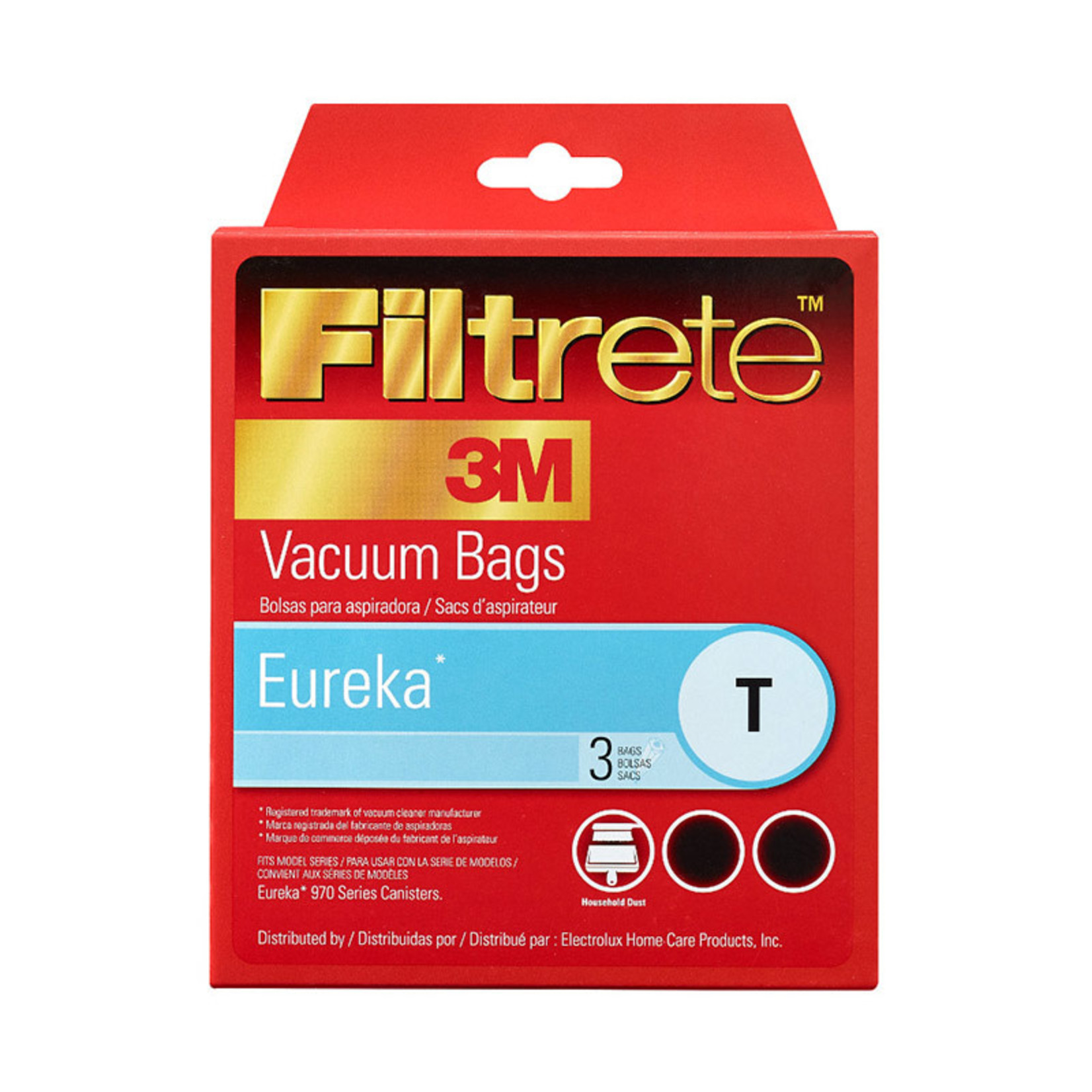 Filtrete Eureka Style "T" Allergen Vacuum Bags - 3pk