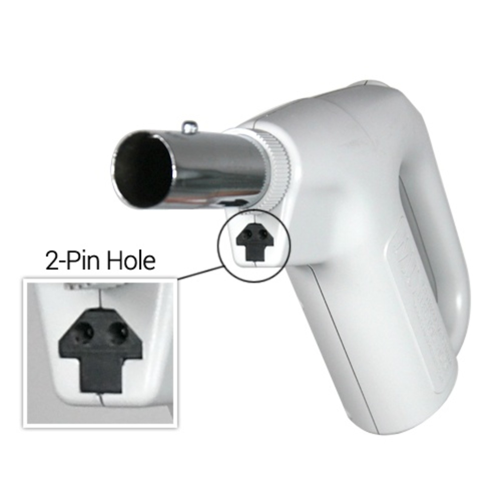 Plastiflex Beam Total Control Gas Pump Handle Assembly - White