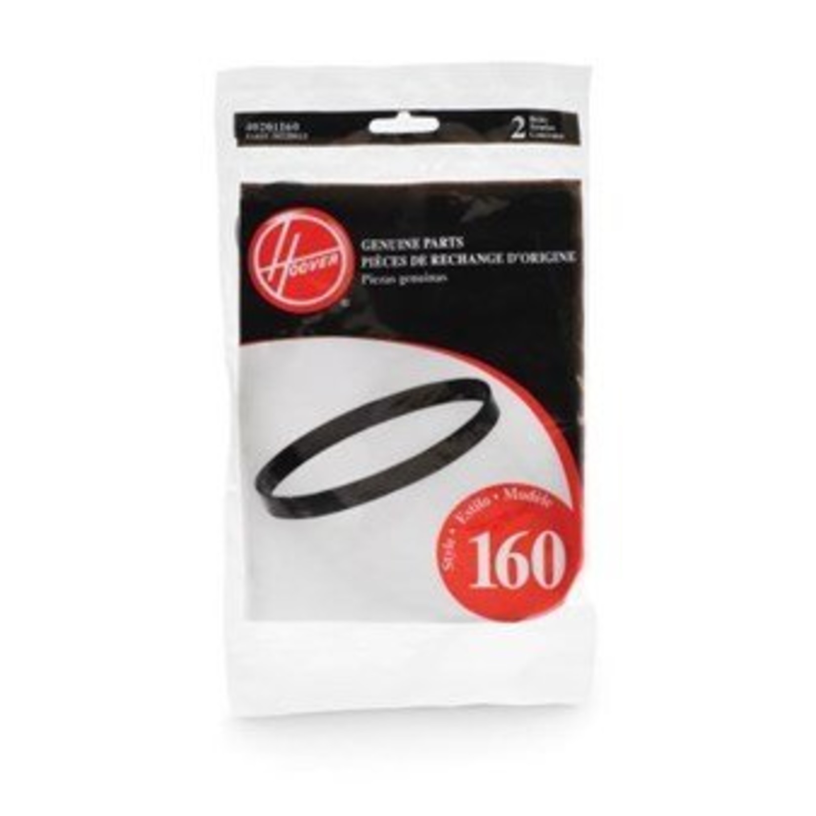 Hoover Hoover Non Self-Propelled Windtunnel Style 160 & 58 Belt (2pk)