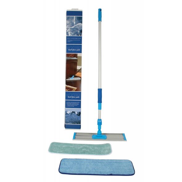 Centec DustUp Hard Floor Mop w/Stainless Steel Wands