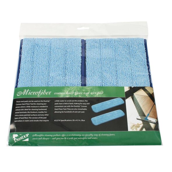 Centec CenTec Microfiber 2 Wet Mop Pad - 2-Pack