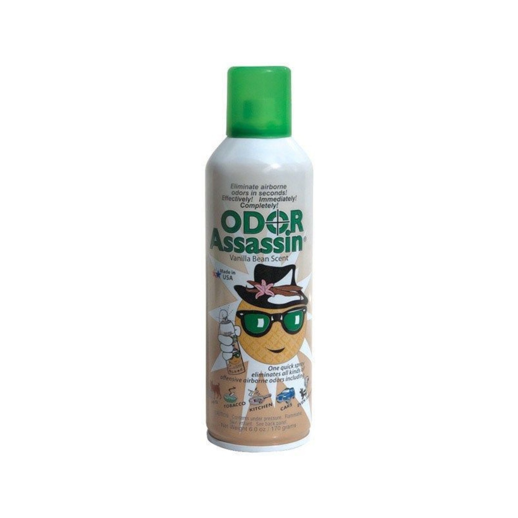JAY Manufacturing ODOR Assassin, Vanilla Bean (6oz)