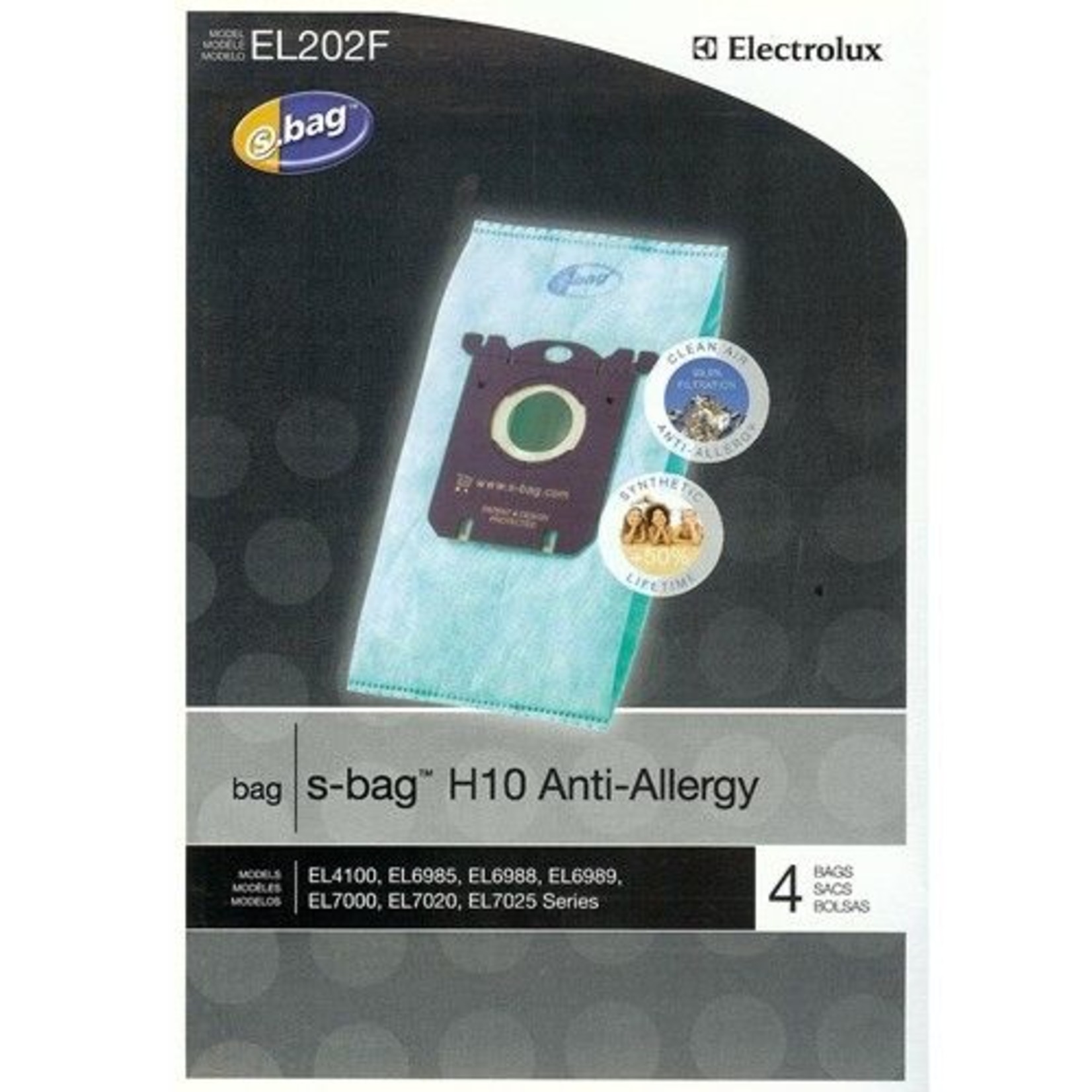 Eureka Electrolux S-Bag Fits - H10 Allergy