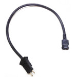 Electrolux Electrolux 19-Inch Black Pigtail Male/Female Powerhead Cord