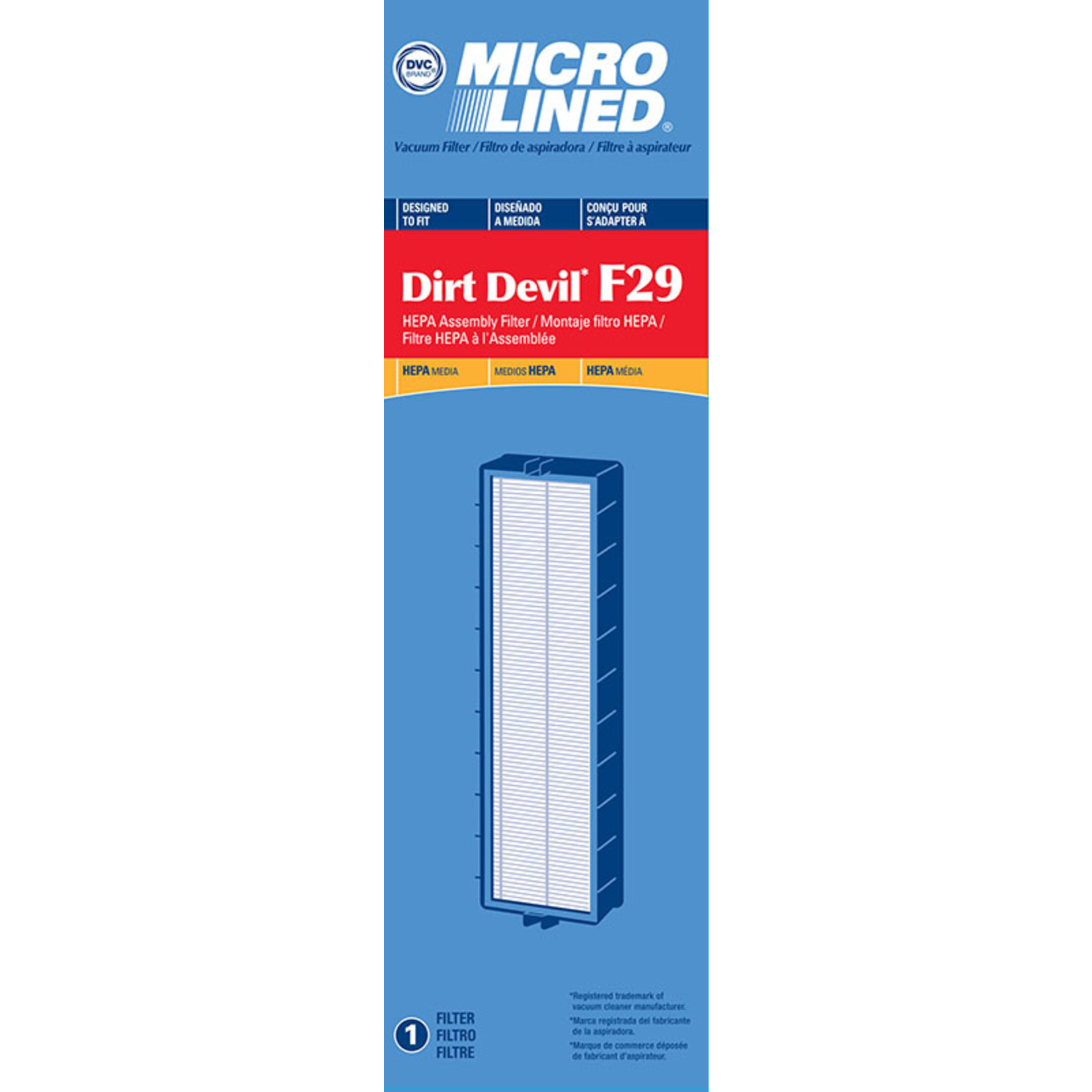Dirt Devil Dirt Devil F29 HEPA Vacuum Filter