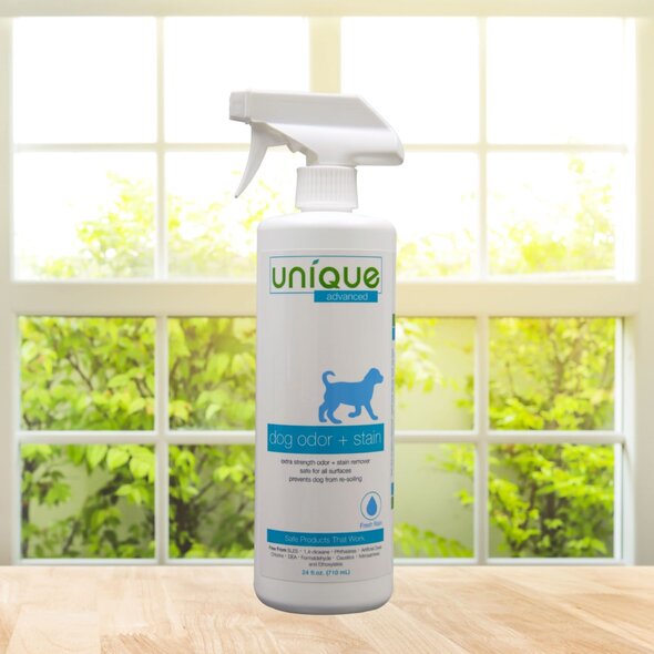 Unique Manufacturing Unique Specialized Dog Odor & Stain Remover - Trigger Spray - 24oz