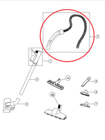 Riccar Riccar Sunburst Sun.1, Jack.1 & Moon Canister Hose Assembly