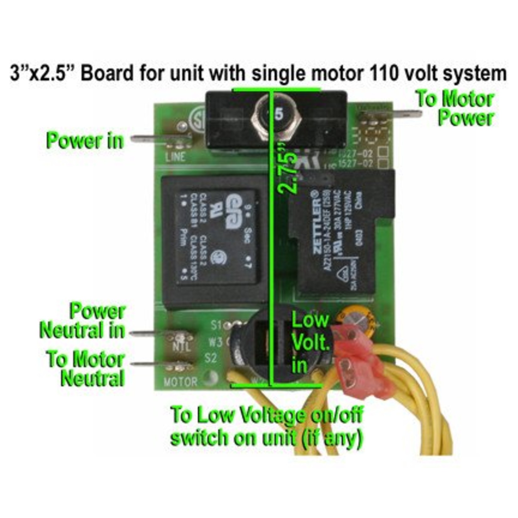 Generic ACV Circuit Board Assembly - Fits Special Edition