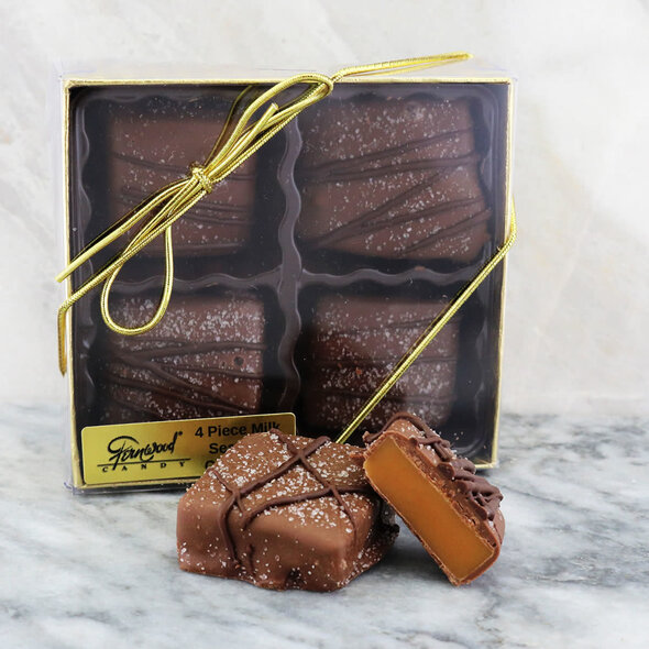 Fernwood Candy Fernwood 4 Piece Sea Salt Caramel 3oz Box