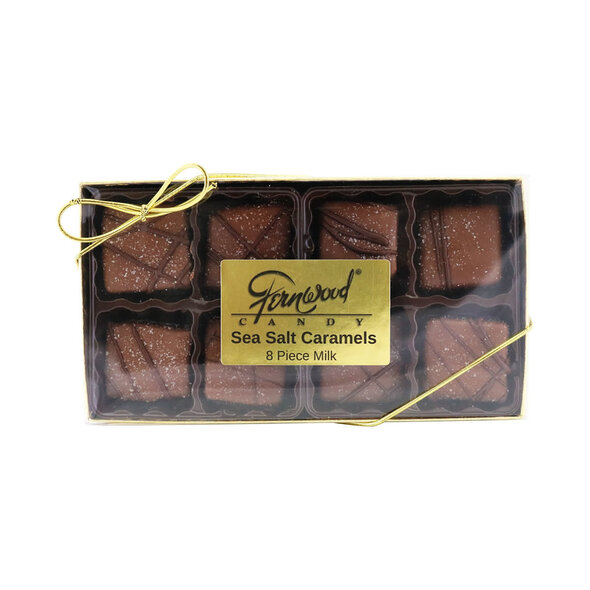 Fernwood Candy Fernwood 8 Piece Sea Salt Caramel 6oz Box