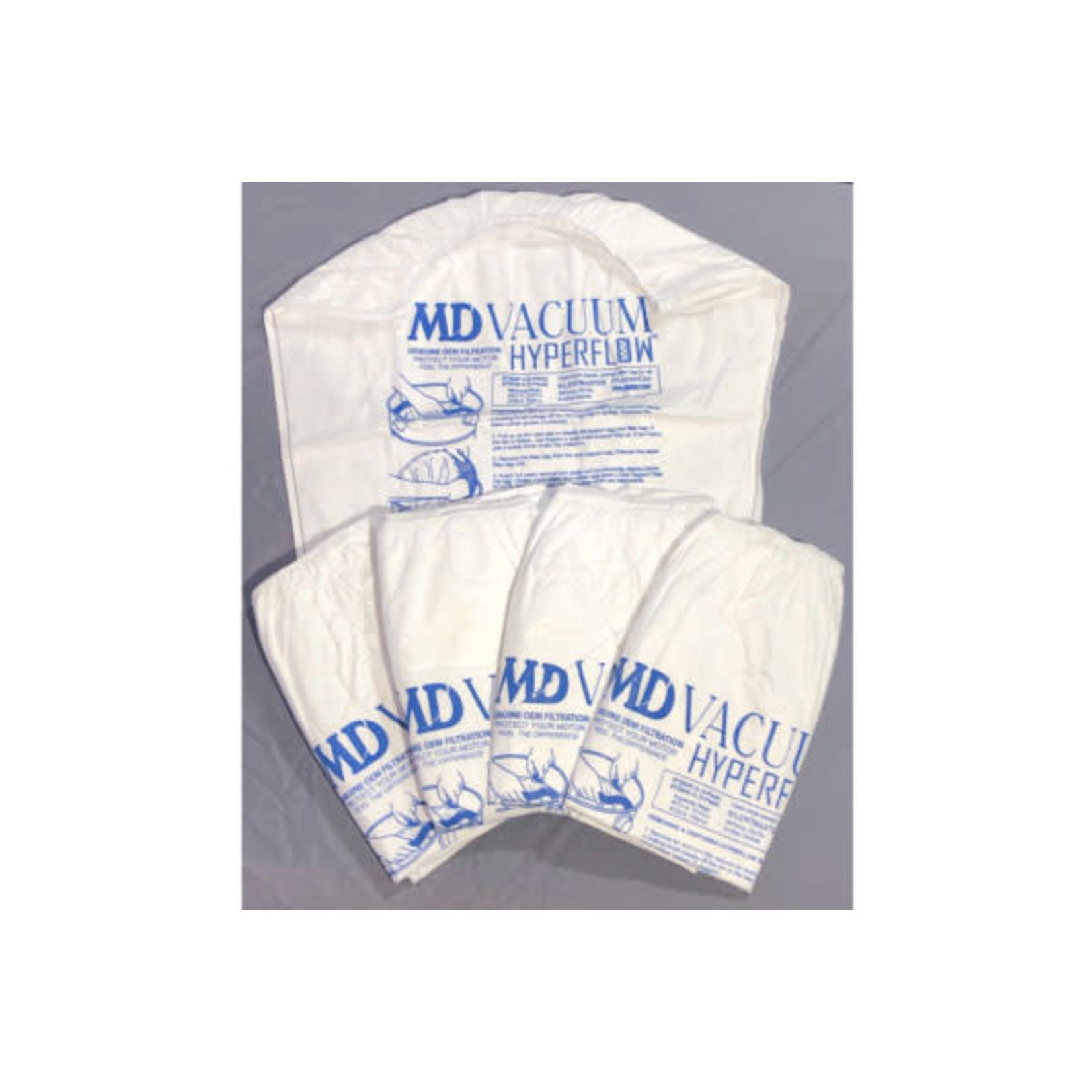 Modern Day Modern Day & Silent Master 8 & 12 Gallon Elastic Top Central Vacuum Cloth Bag - 5pk