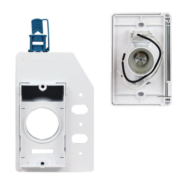 Vaculine Hayden Dual Volt Side Door SuperValve - White