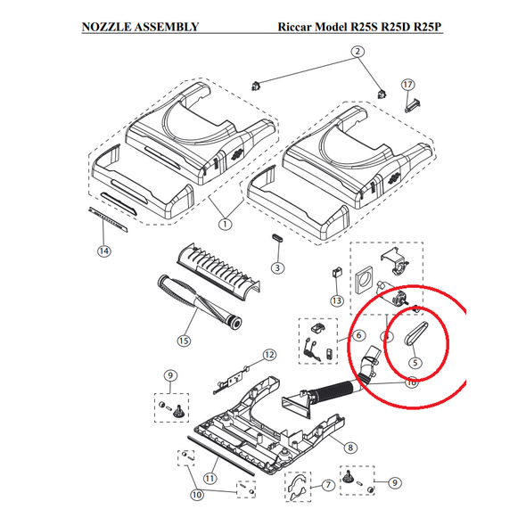 Riccar Riccar R25S, R25D & R25P Vacuum Belt