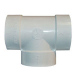 Plastiflex Short Tight "Tee" Central Vacuum Fitting