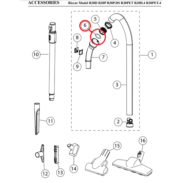 Riccar Riccar & Simplicty Hose Handle Cuff Seal Tandem Air Uprights Simplicity Riccar Synergy Synchrony R30 R40 S30 S40 - This is a Hose Handle Cuff Seal Tandem Air Uprights Simplicity Riccar Synergy Synchrony R30 R40 S30 S40 PV MV.