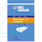 DVC Electrolux Style "C" Cannister Vacuum Bags - 12-Pack