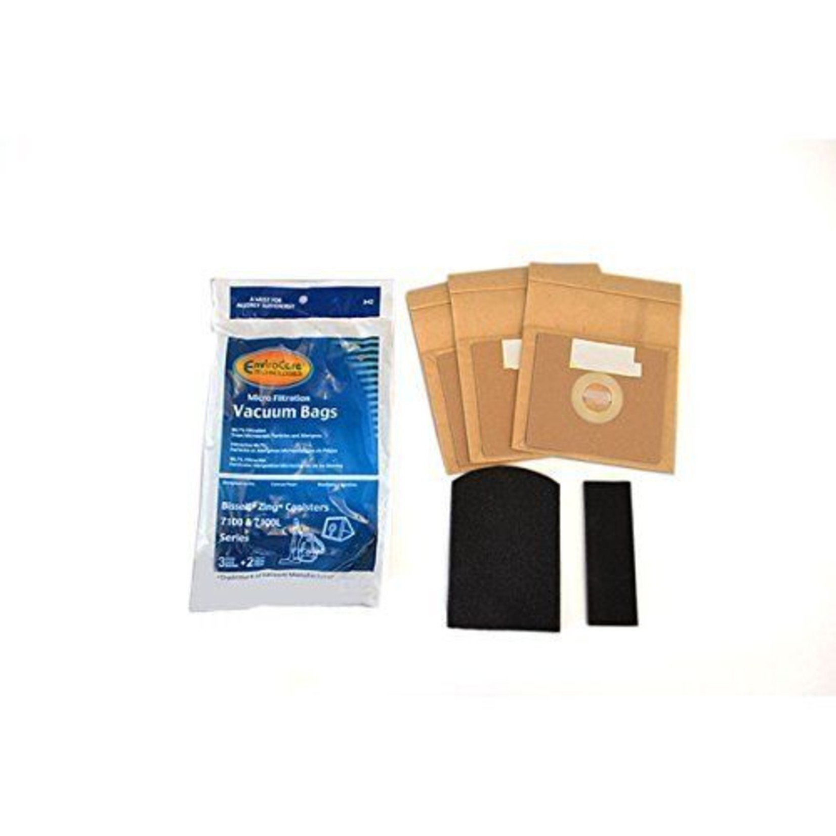 Bissell Bissell Zing 7100 Series Bag (3pk) + Filter Set **NO LONGER AVAILABLE**