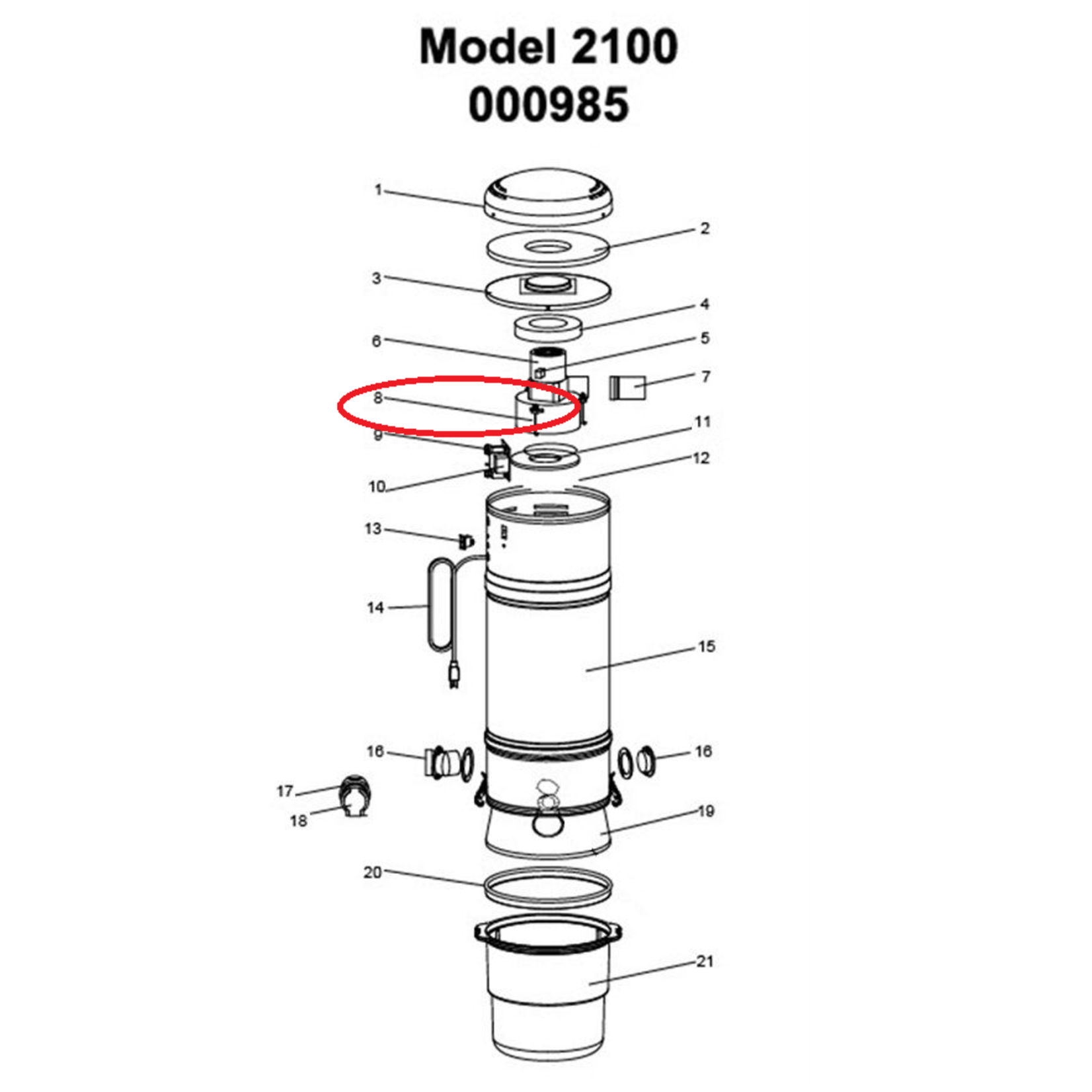 BEAM Beam Motor Spring for 697