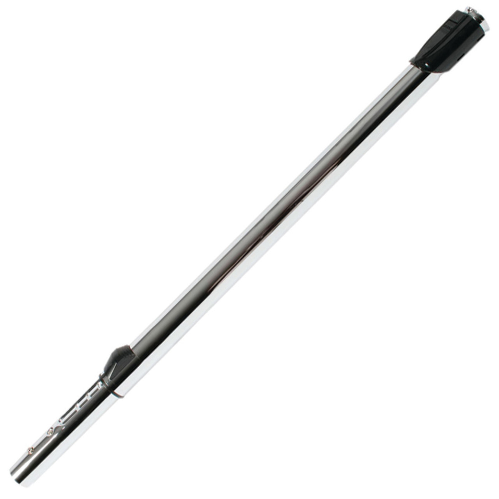 Centec Central Vacuum Button to Button, Chromed Steel Telescopic Wand