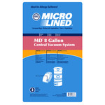 Modern Day Modern Day & Silent Master 8 & 12 Gallon Elastic Top Central Vacuum Paper Bag - 3pk