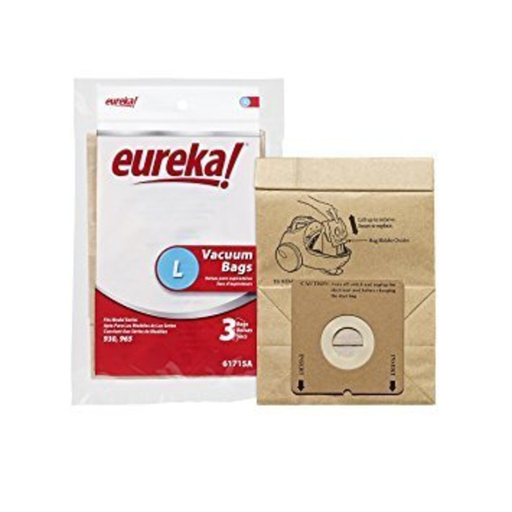 Eureka Eureka Bags Style "L" Vacuum Bags - 3pk