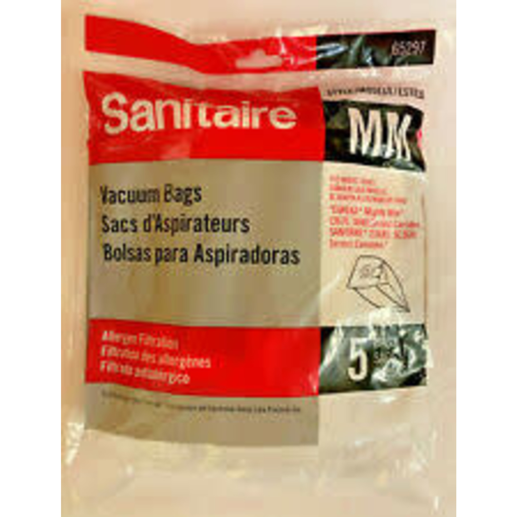 Sanitaire Sanitaire Allergen Style MM Vacuum Bags - 5-Pack