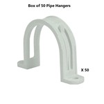 Vaculine Central Vacuum Pipe Hanger Clamp - (Box of 50)