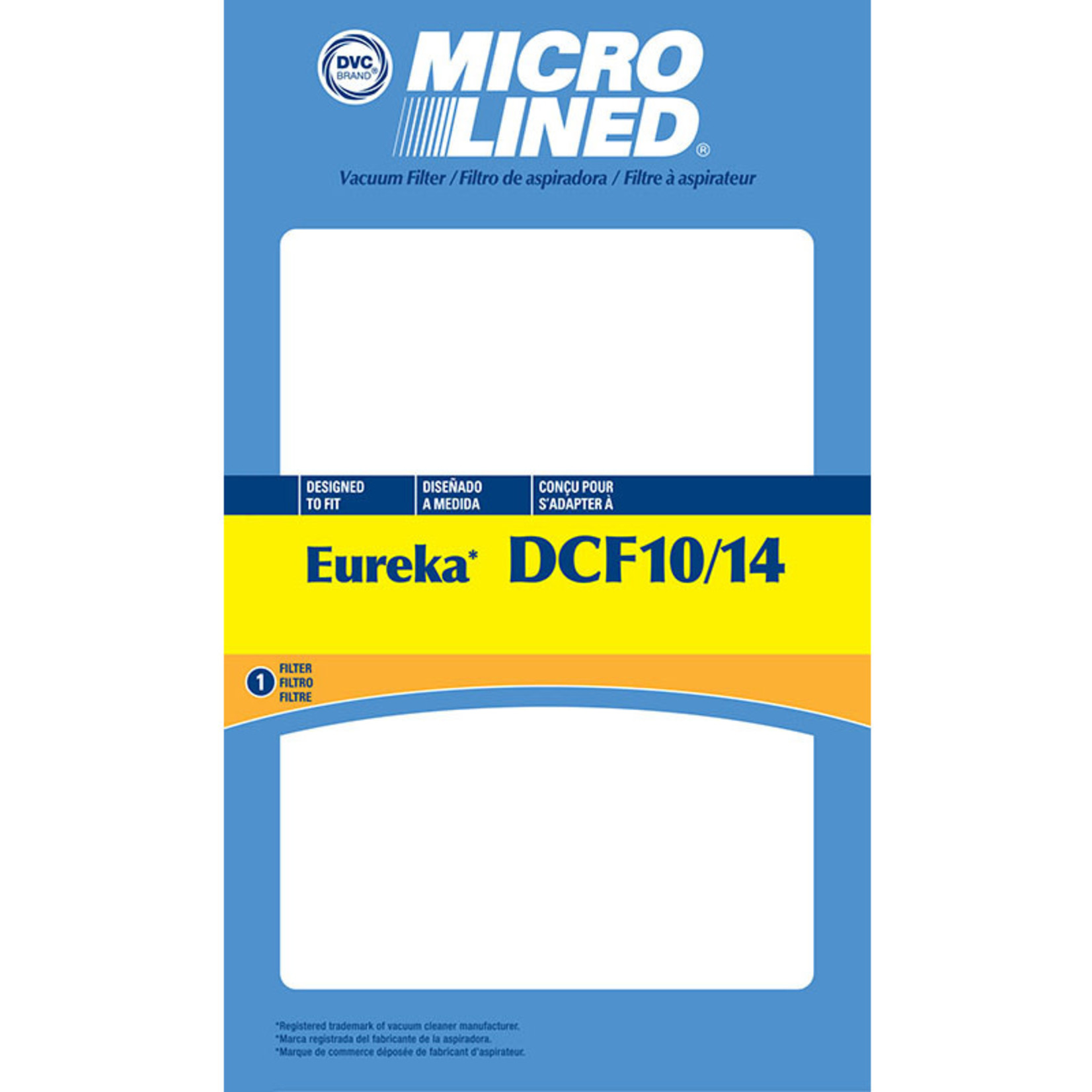 DVC DVC Eureka Style DCF-10 & DCF-14 Filter