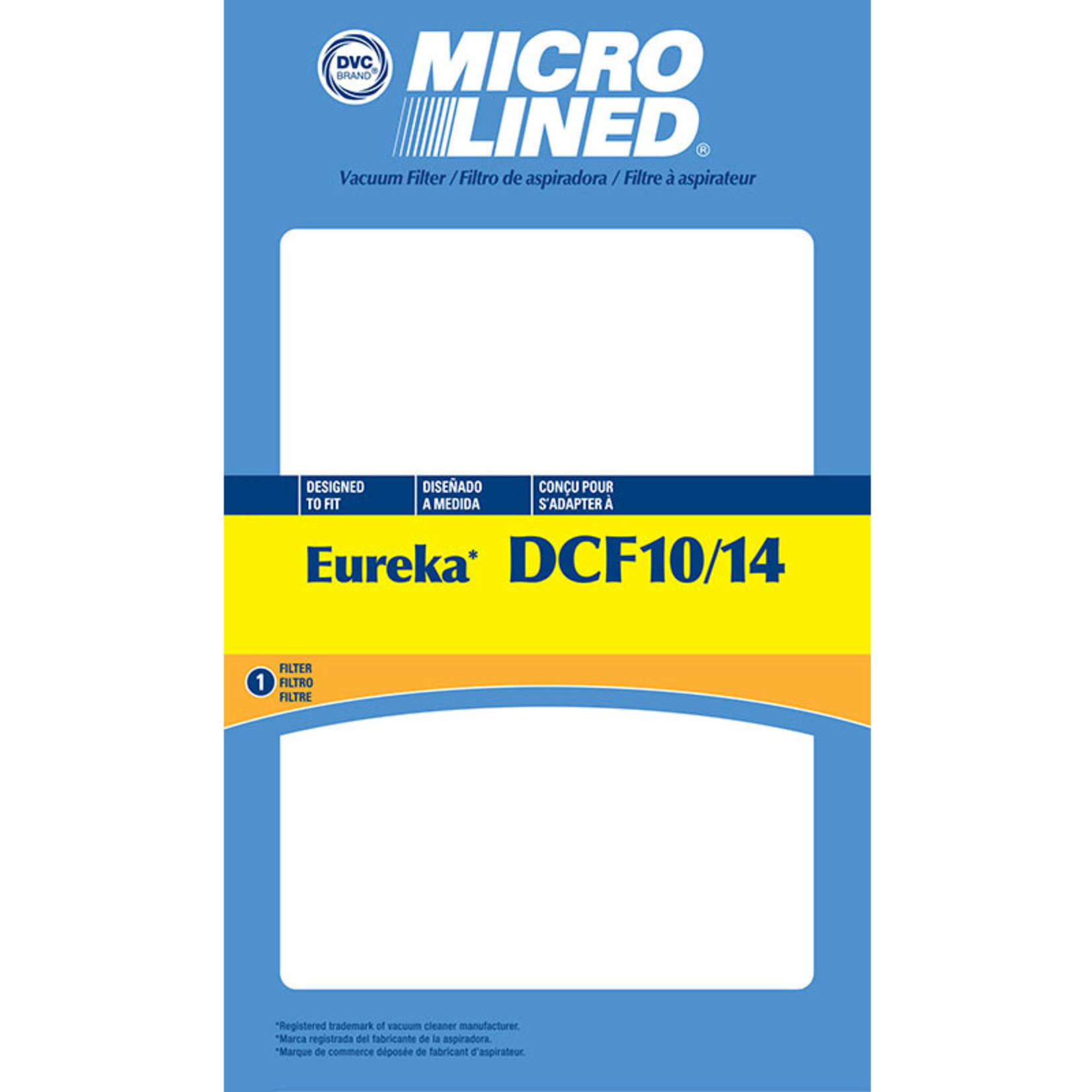 DVC Eureka Style DCF10 & DCF14 Filter