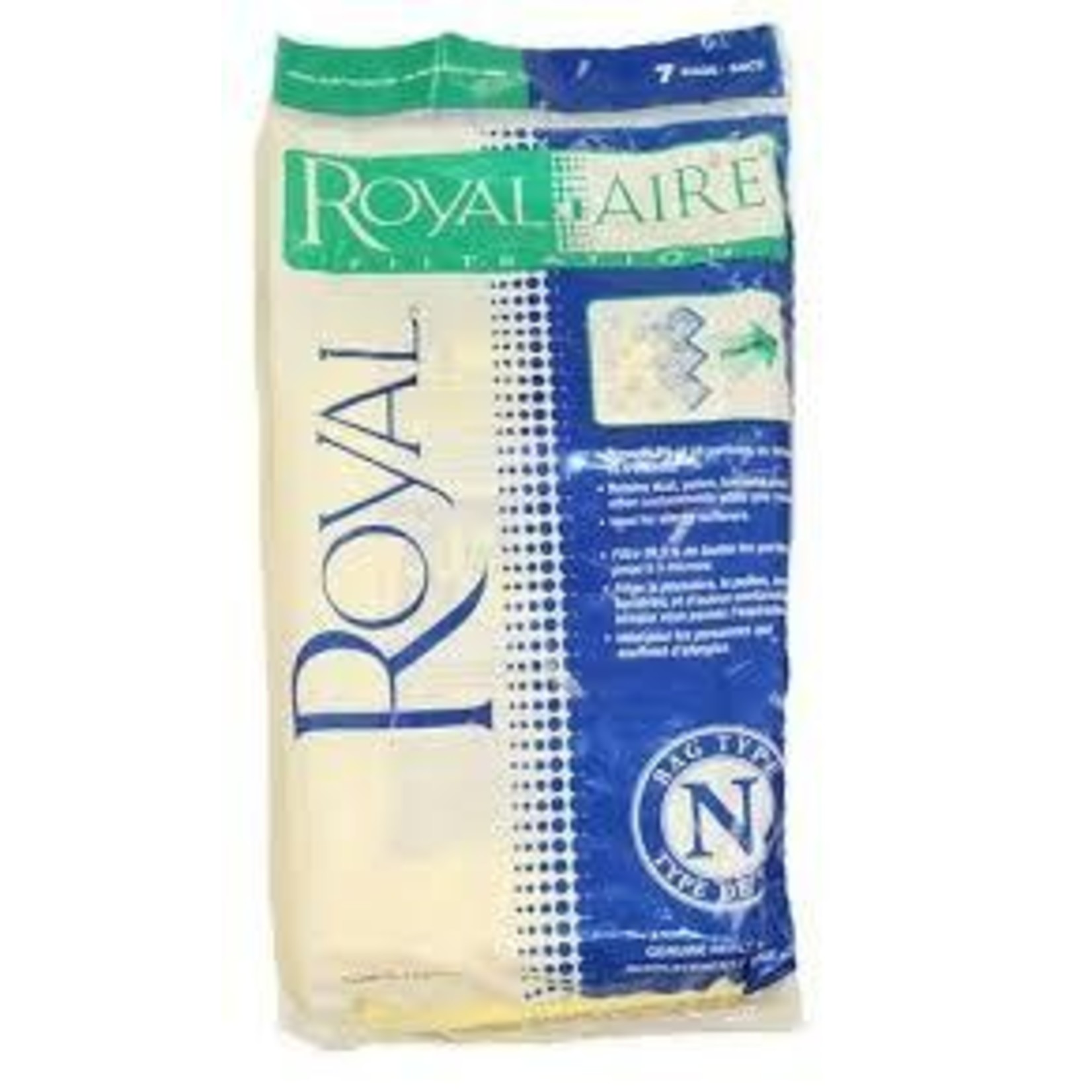 Royal Royal Type "N" Royal'aire Vacuum Bags - 7pk
