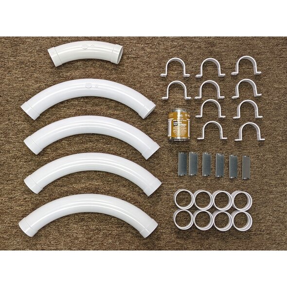 Swiss Boy Central Vacuum Hose Retraction Install Kit