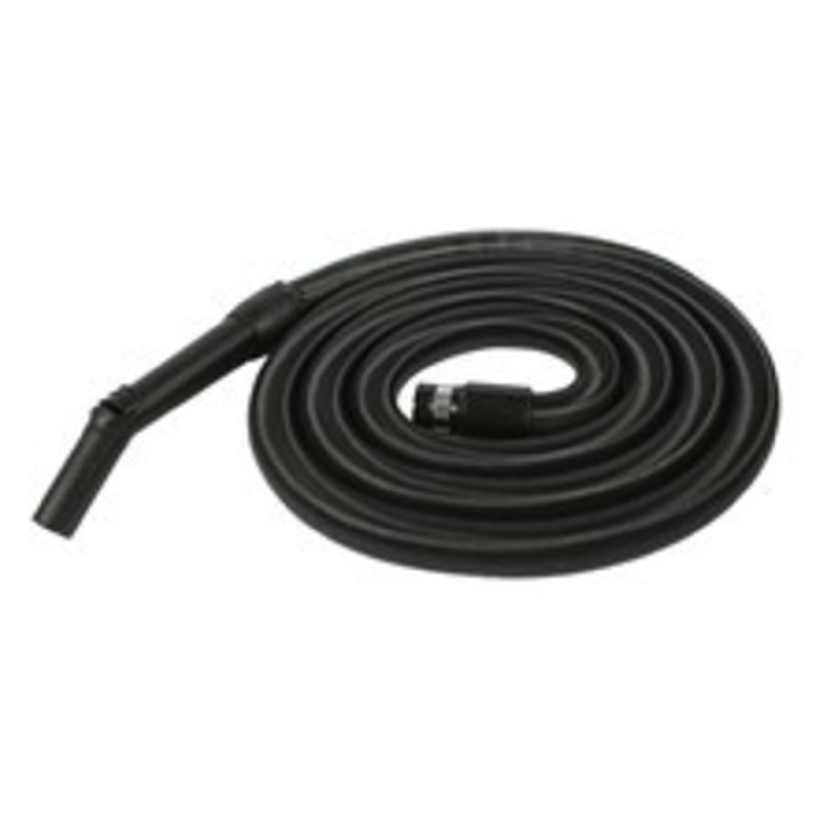 Central Vacuum 4 to 1 Stretch Hose w/ Ends - 4' x 1.25" (Stretched 4'=16')