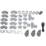 CVS DC Dual Volt Rough-In Kit - 3 Inlets