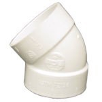 BEAM Plastiflex 45 Elbow Fitting - (Box of 125)