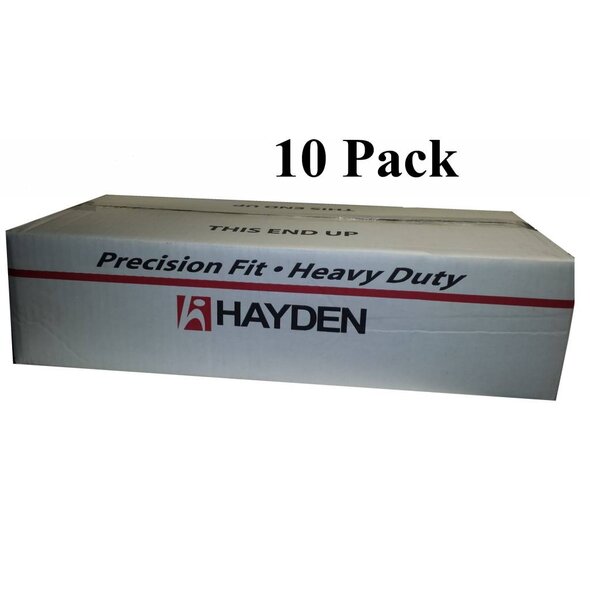 Hayden Hayden Dual Volt Square Door Supervalve - White - 10-Pack