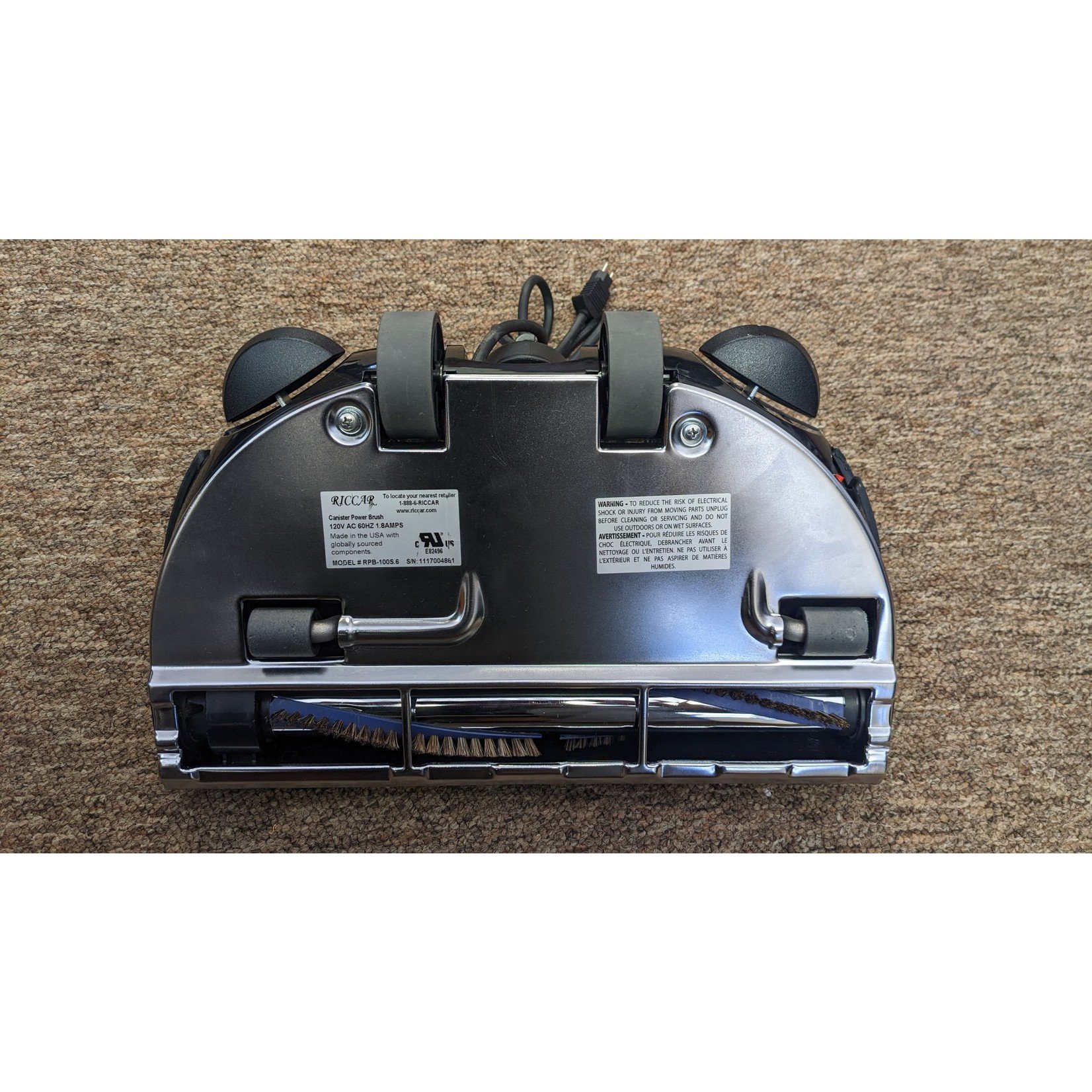 Riccar Refurbished Riccar RPB-100S.6 Power Nozzle - 1117004861