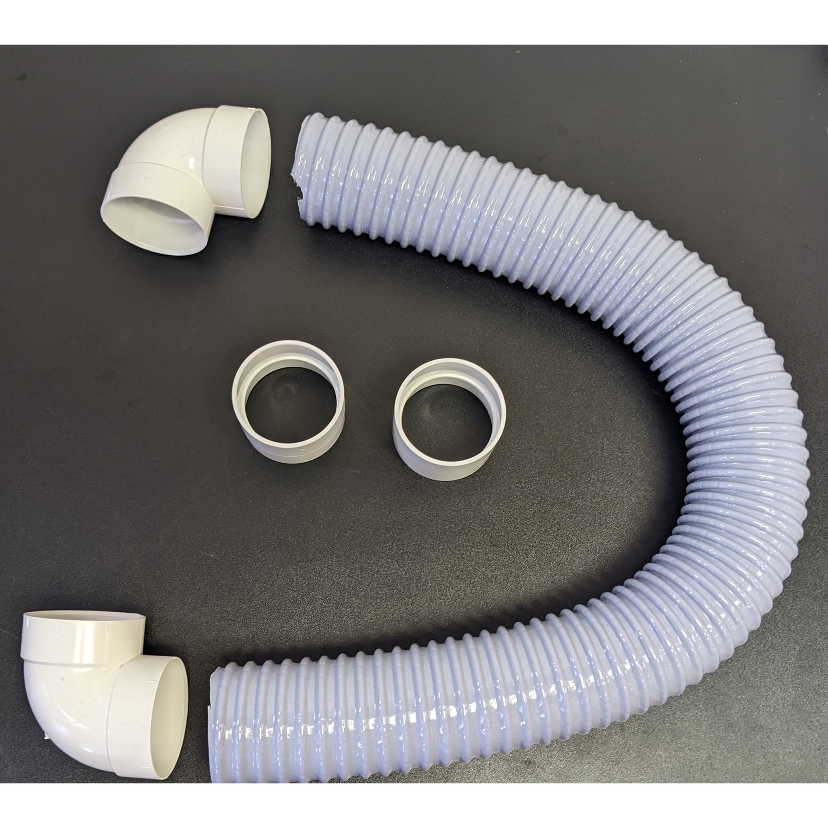 BEAM Central Vacuum Flex Pipe Stub Kit for VacPan Installation