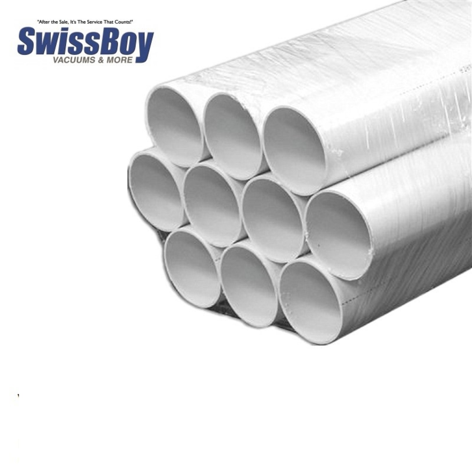 Swiss Boy Central Vacuum 3' Stick of Pipe (Single Stick)