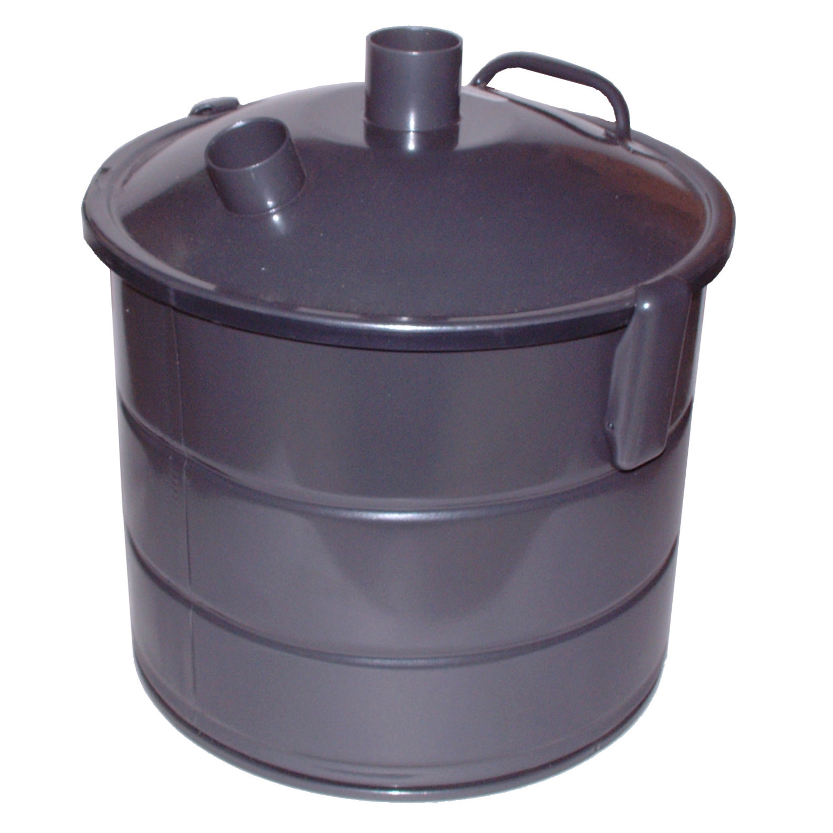 Swiss Boy Lindsay ICC-102 4 Gallon Steel Wet/Dry Central Vacuum Interceptor Can