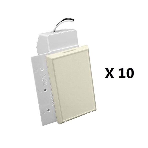 Vaculine Hayden Dual Volt Full Door SuperValve - Almond - 10-Pack
