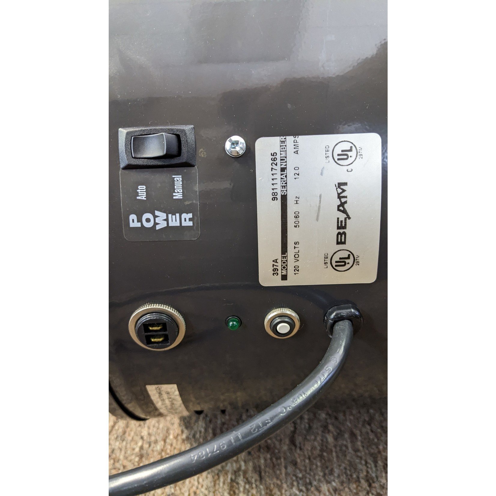 BEAM Refurbished Beam 397A Power Unit - 9811117265