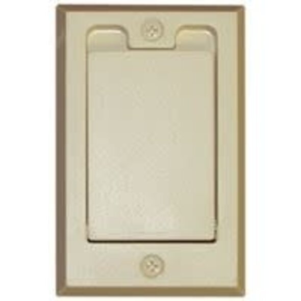 Hayden Hayden Low Volt Square Door Inlet Valve - Almond